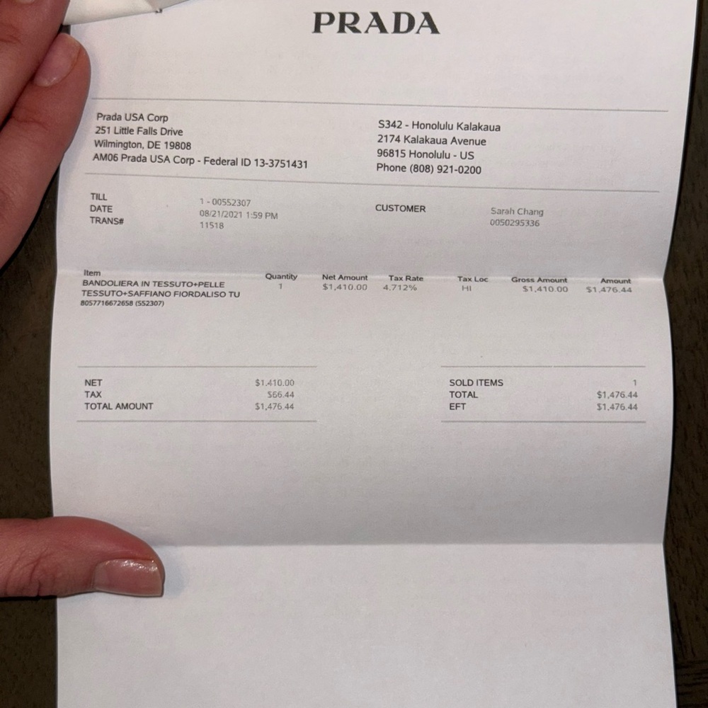 Prada nylon bag - Picture 8 of 10